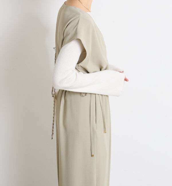  「ジャージーサロペット」|オールインワン|