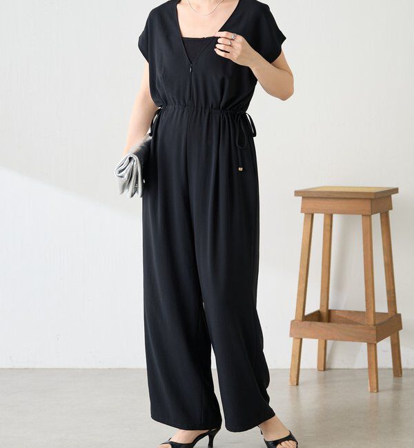  「ジャージーサロペット」|オールインワン|