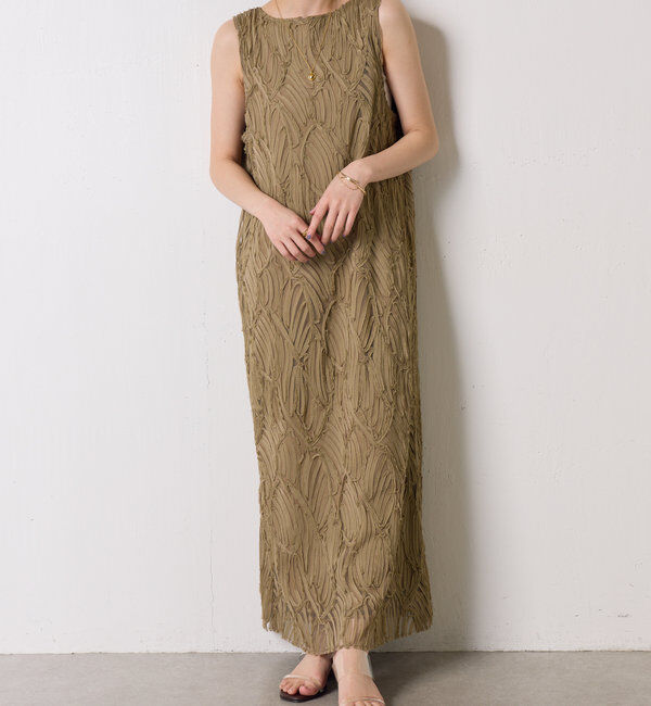  「【人気アイテムがサイズ展開を増やして再販！】バテンレースワンピース」|ワンピース|