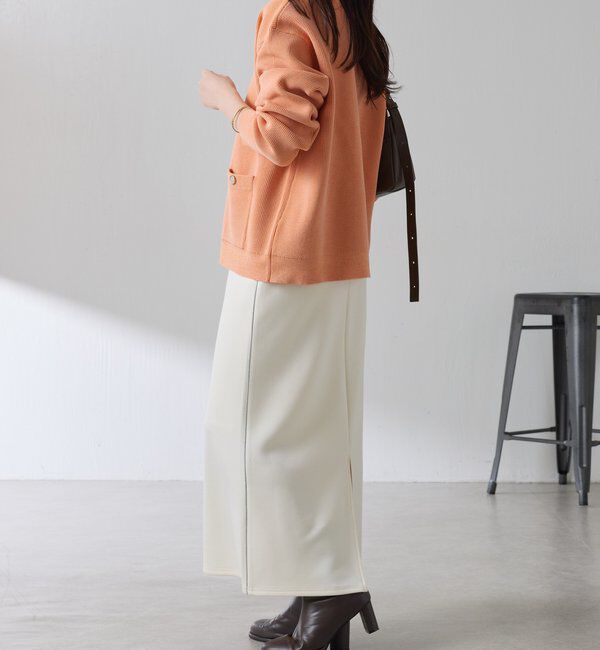  「ツヤボタンカーディガン」|カーディガン|