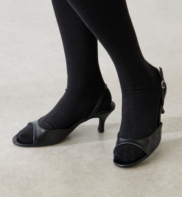  「【PAPILLONNER/パピヨネ】メタリックラウンドサンダル」|サンダル|