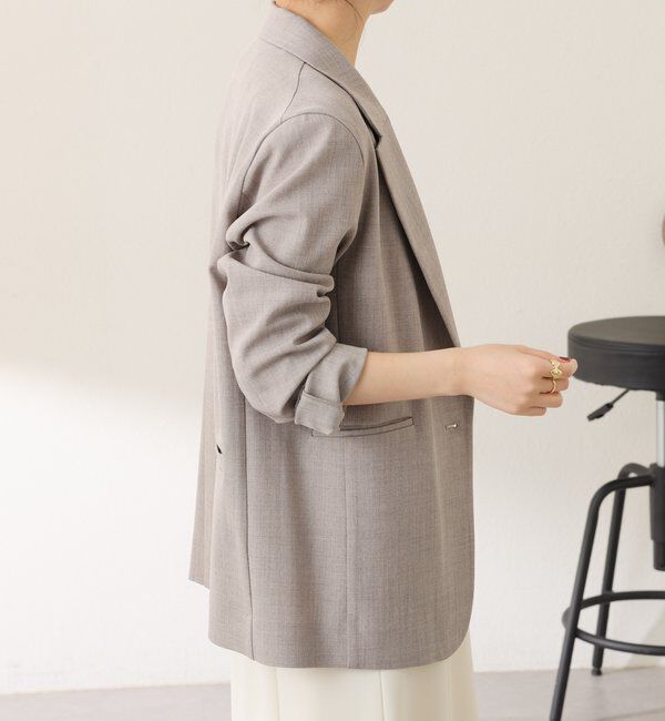  「ストレッチシャークスキンジャケット」|テーラードジャケット|