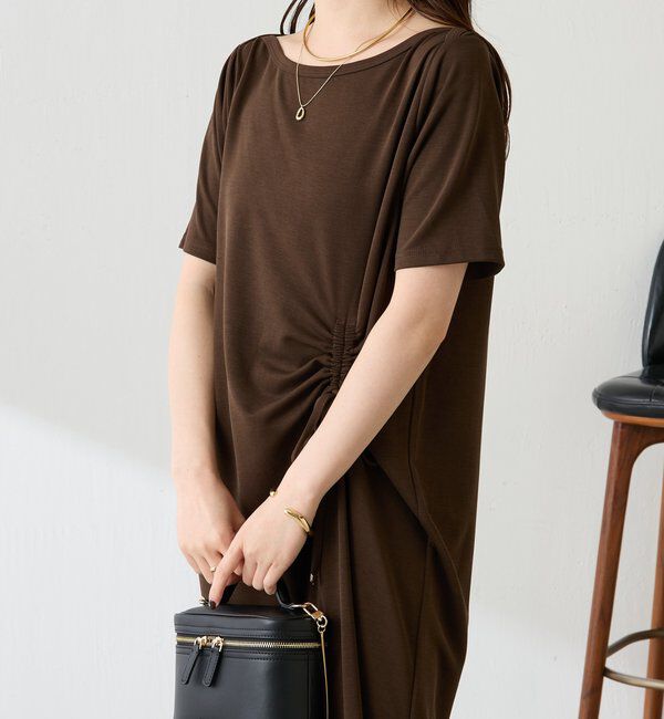  「フロントドロストカットワンピース」|ワンピース|