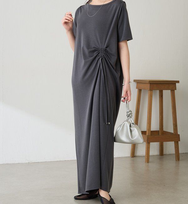  「フロントドロストカットワンピース」|ワンピース|