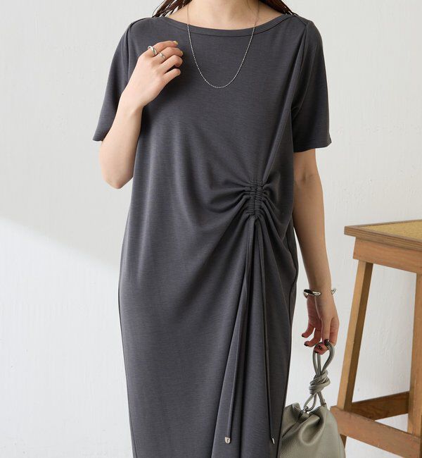  「フロントドロストカットワンピース」|ワンピース|