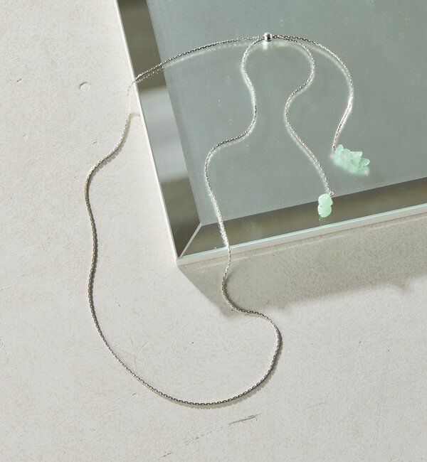  「【PAPILLONNER/パピヨネ】天然石Y字ネックレス」|ネックレス|