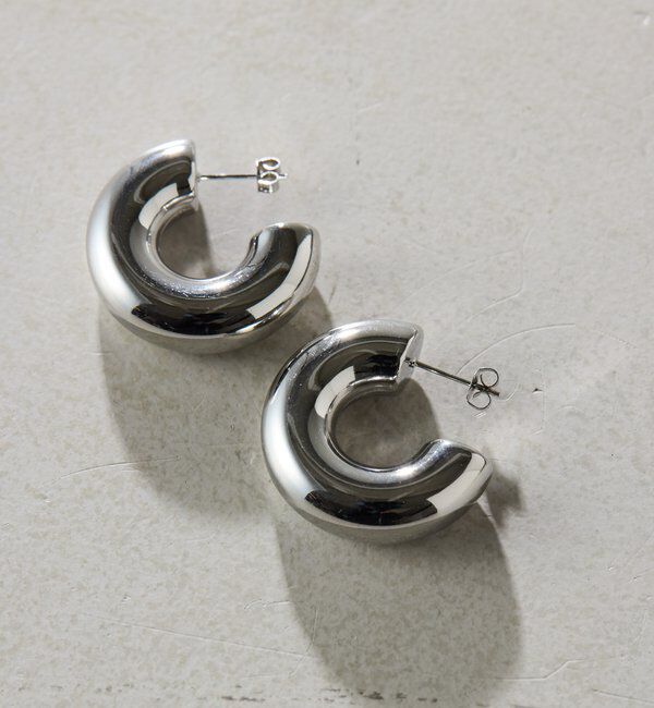  「【Sivelle./シヴェル】ステンレスボリュームフープピアス」|ピアス|