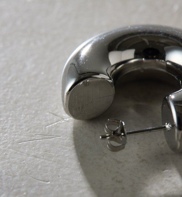  「【Sivelle./シヴェル】ステンレスボリュームフープピアス」|ピアス|