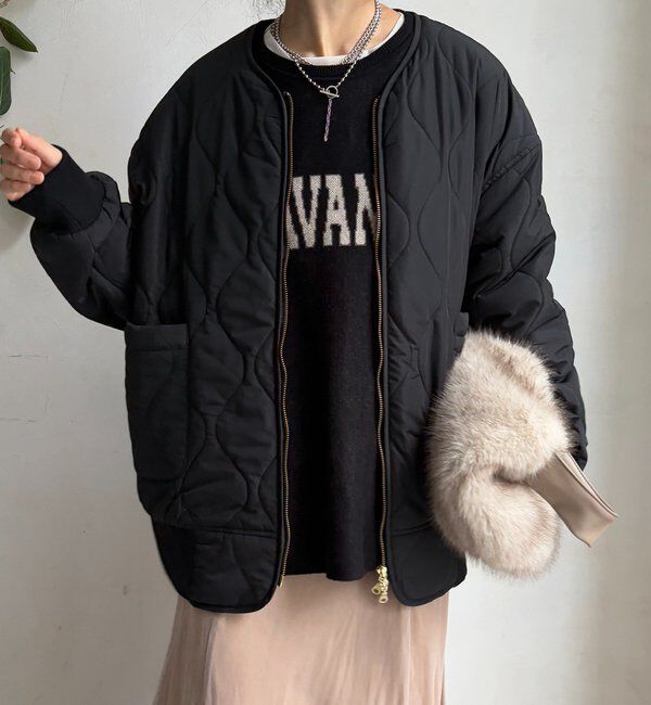  「キルティングMA1」|その他|ブラック