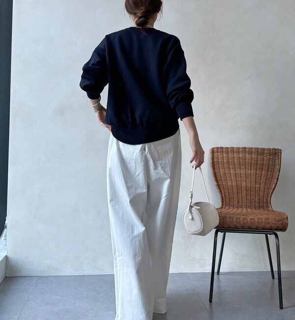  「【WEB限定】スウエットライクロゴニット」|ニット・セーター|