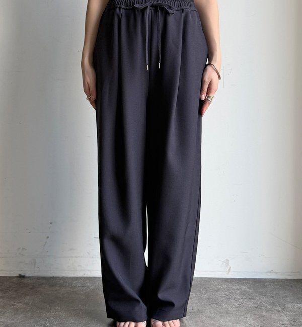  「【WEB限定】2WAYシャークスキンイージーパンツ」|チノ|