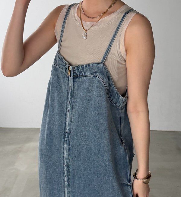  「チュールカップ付タンク」|Tシャツ・カットソー|