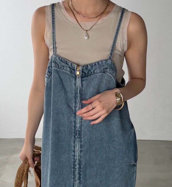  「チュールカップ付タンク」|Tシャツ・カットソー|