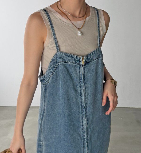  「チュールカップ付タンク」|Tシャツ・カットソー|