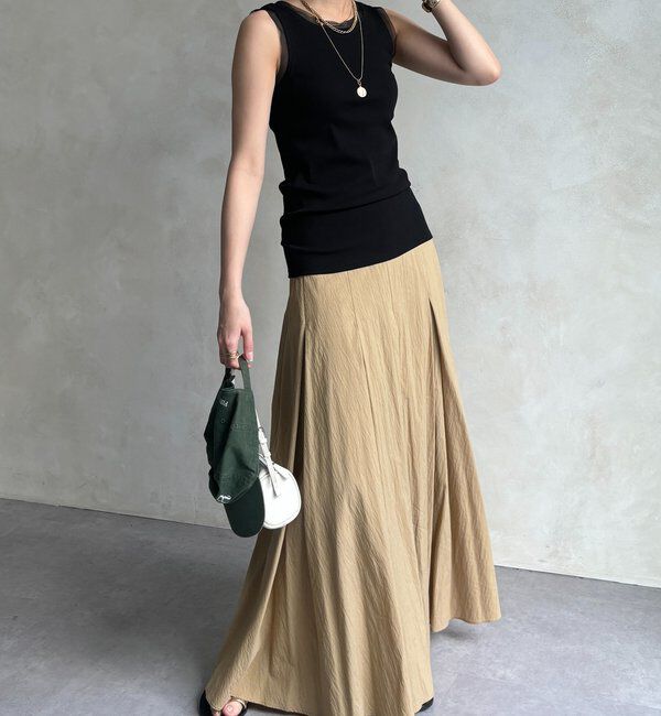  「チュールカップ付タンク」|Tシャツ・カットソー|