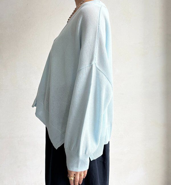  「カノコ編みカーディガン」|カーディガン|