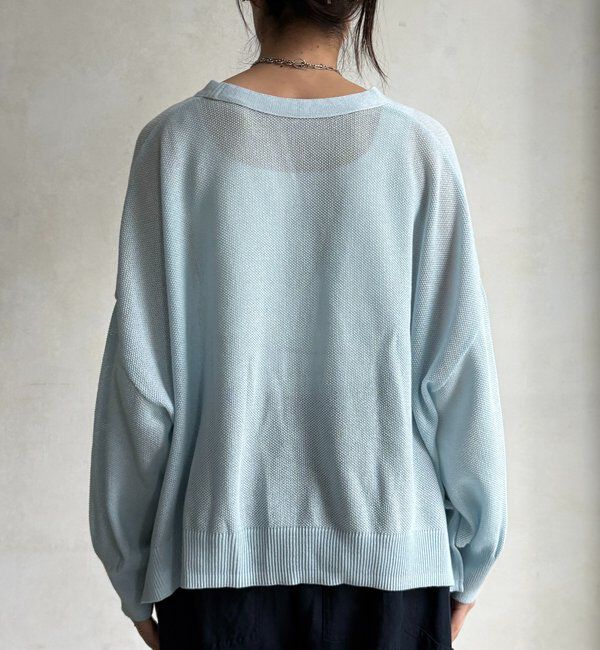  「カノコ編みカーディガン」|カーディガン|