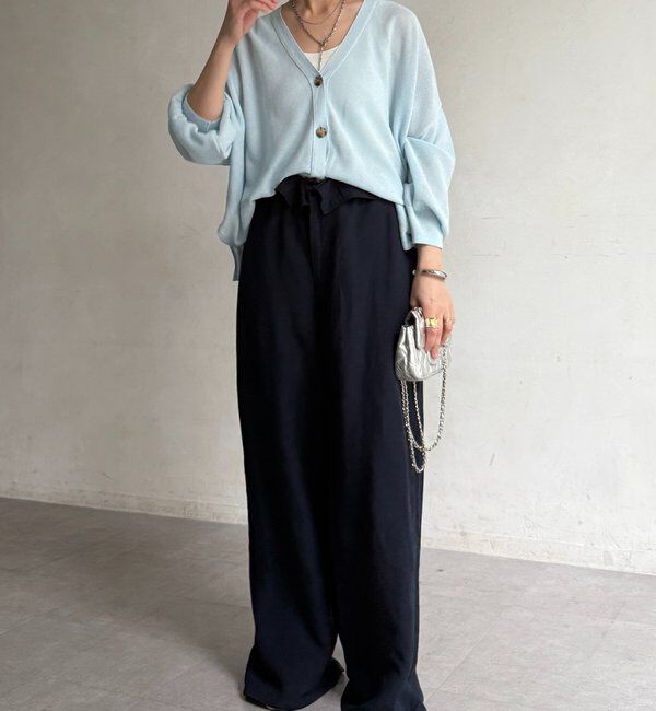  「カノコ編みカーディガン」|カーディガン|