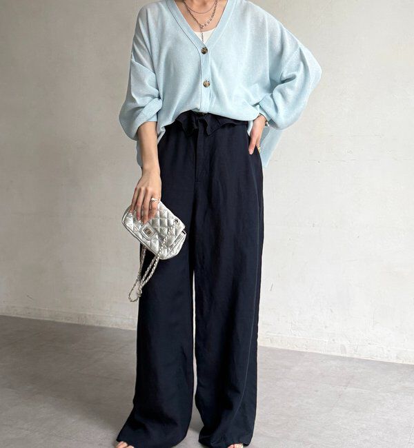  「カノコ編みカーディガン」|カーディガン|