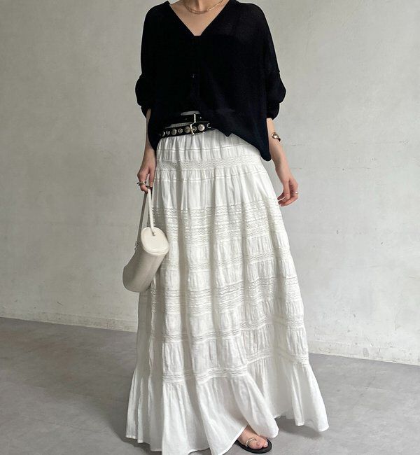  「カノコ編みカーディガン」|カーディガン|