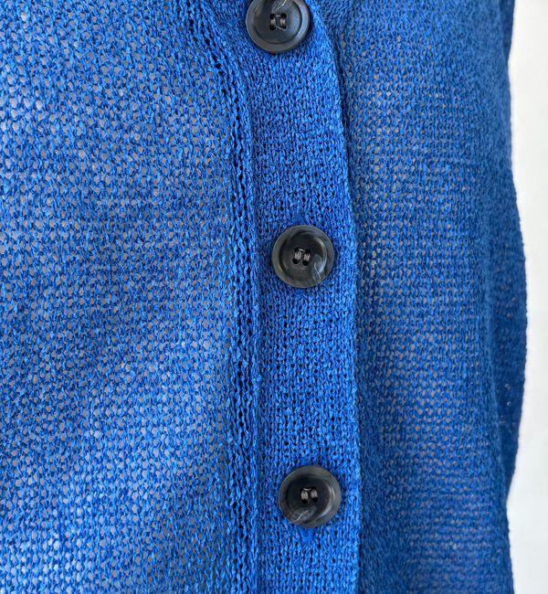  「ペーパーヤーン前後2WAYカーディガン」|カーディガン|