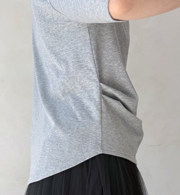  「2WAYドレープTEE」|Tシャツ・カットソー|
