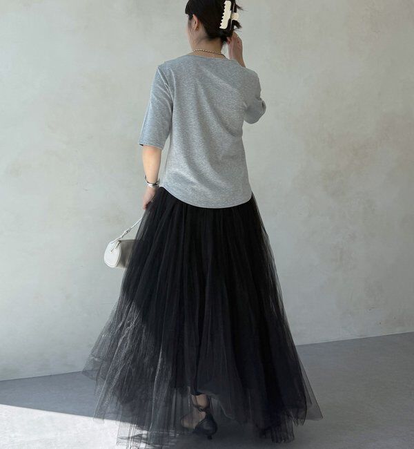  「2WAYドレープTEE」|Tシャツ・カットソー|