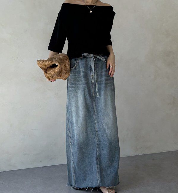  「2WAYドレープTEE」|Tシャツ・カットソー|