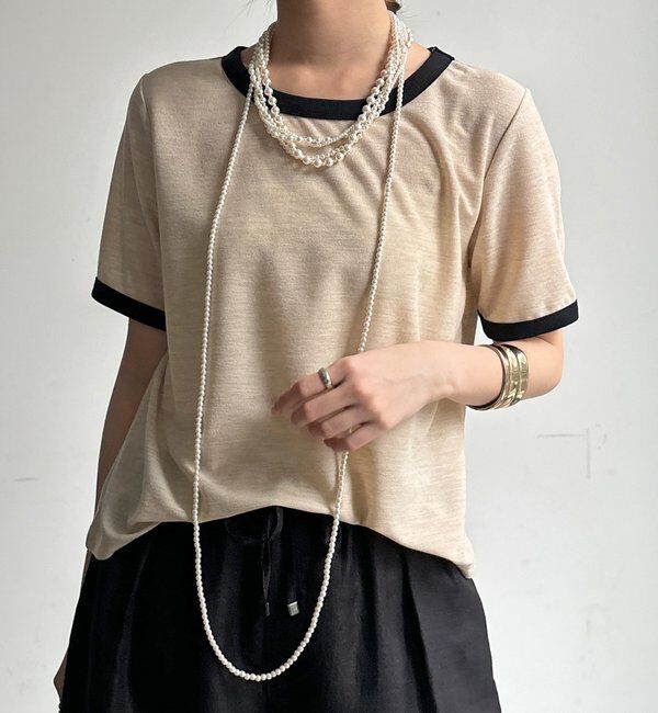  「【WEB限定】リンガーTEE」|Tシャツ・カットソー|