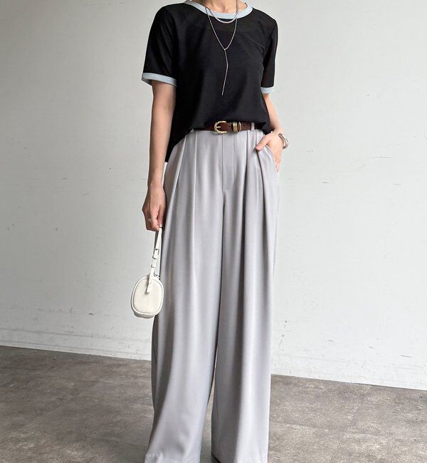  「【WEB限定】リンガーTEE」|Tシャツ・カットソー|