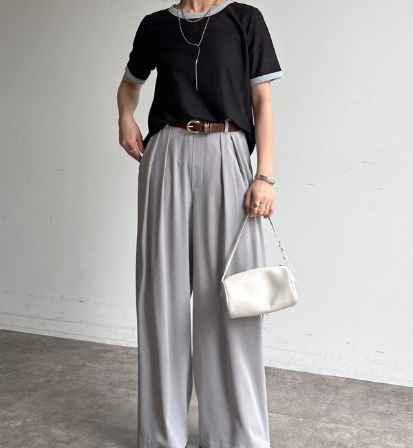  「【WEB限定】リンガーTEE」|Tシャツ・カットソー|