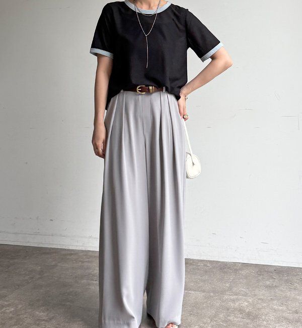  「【WEB限定】リンガーTEE」|Tシャツ・カットソー|