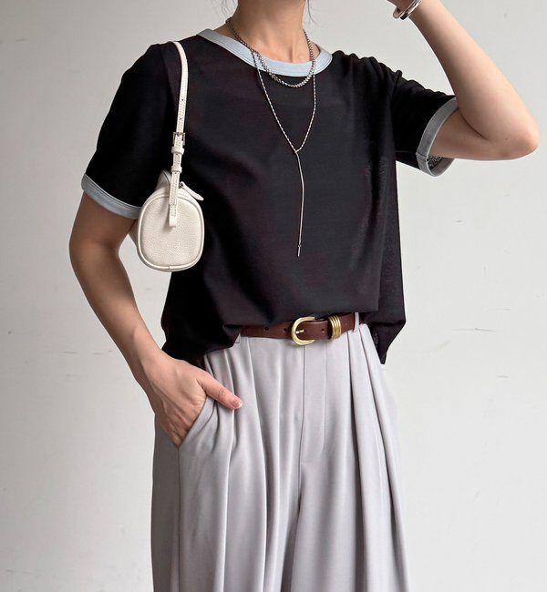  「【WEB限定】リンガーTEE」|Tシャツ・カットソー|