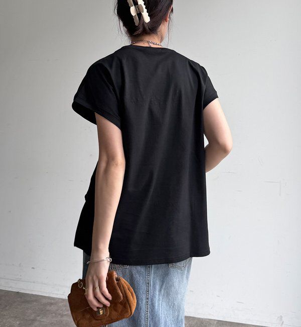  「【WEB限定】ビジューロゴTEE」|Tシャツ・カットソー|