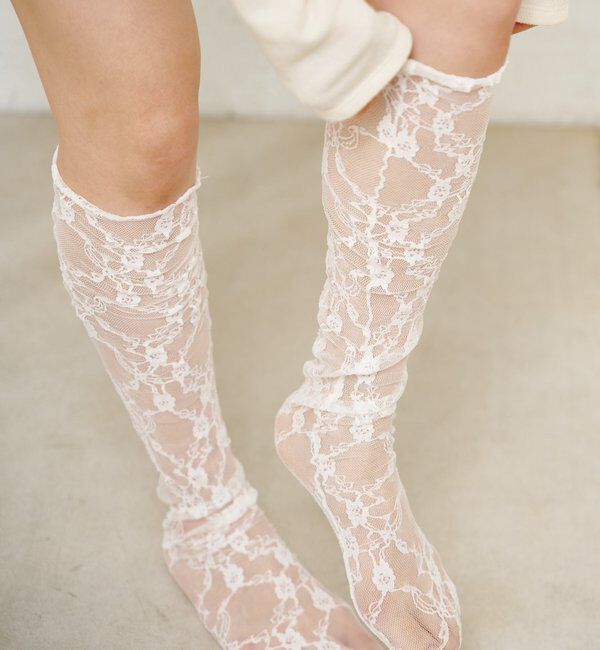  「レースハイソックス」|ソックス|