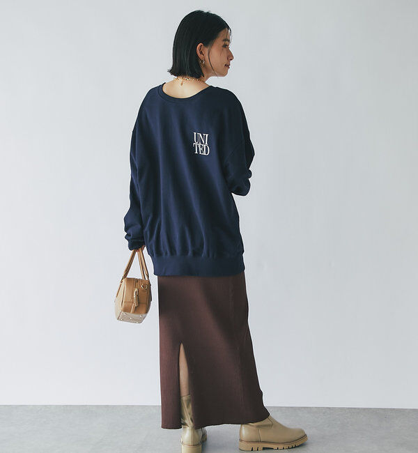  「【マイナス3kg/レビュー高評価☆】リブタイトスカート」|スカート|