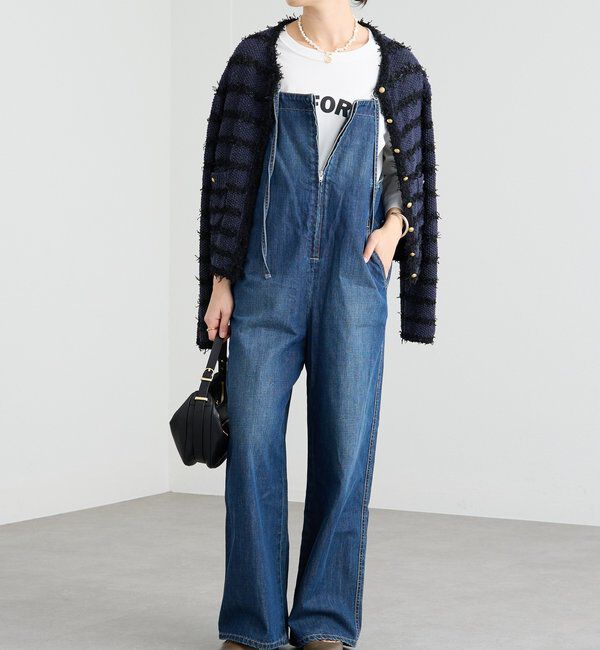  「【シーズン問わず使える】デニムサロペット」|ワンピース|