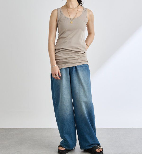  「MYSELFbyRD/LONG TANK SLIP」|キャミソール|