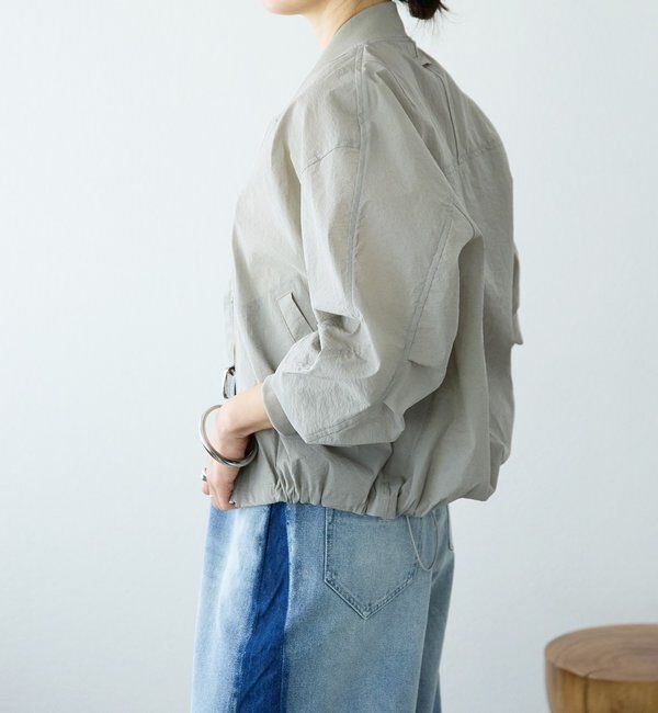  「【軽量/接触冷感/撥水性】ライトMA-1」|ブルゾン・スタジャン|