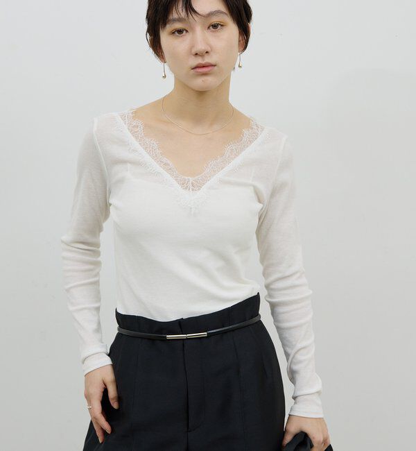  「【2.718】ロングドロップピアス」|リング|