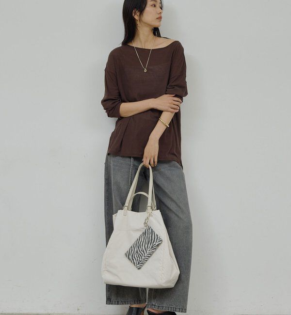  「【WEB限定カラーあり】【2.718】ダブルハンドルトート」|トートバッグ|