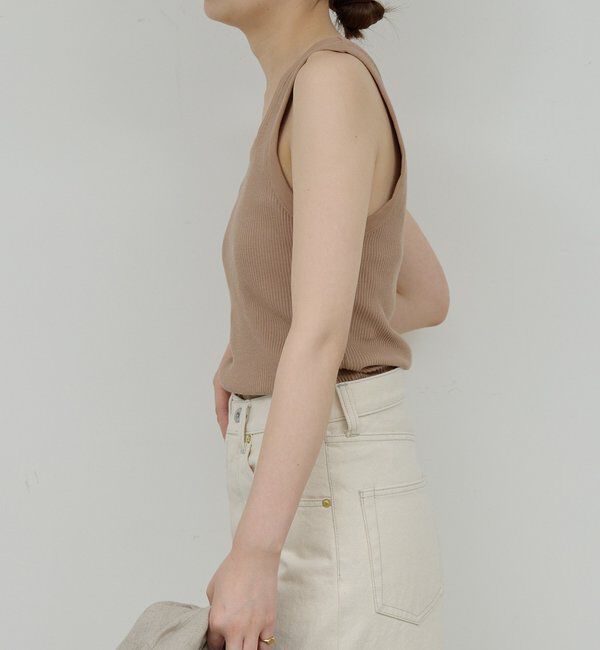  「リブタンクトップ」|Tシャツ・カットソー|