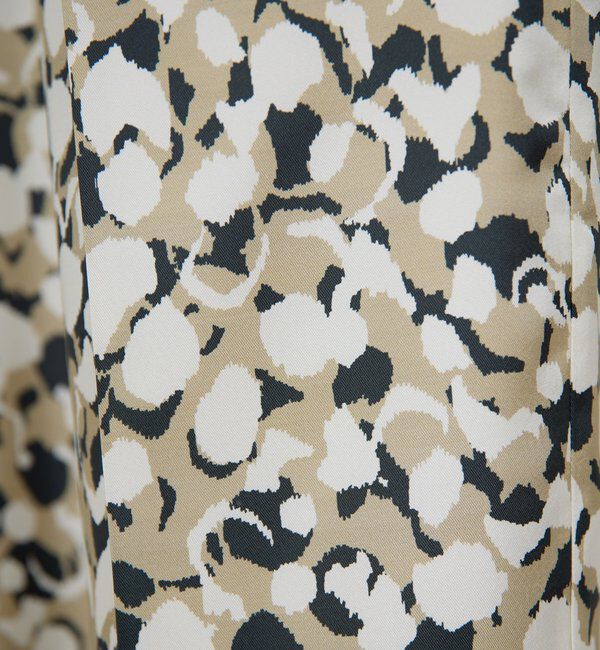  「アブストラクトプリントパンツ」|チノ|