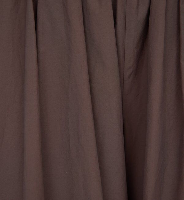  「ギャザーボリュームパンツ」|チノ|