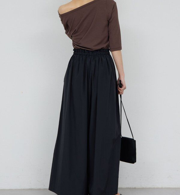  「ギャザーボリュームパンツ」|チノ|