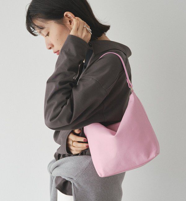  「ソフトレザーシンプルショルダーバッグ 」|ショルダー・メッセンジャー|