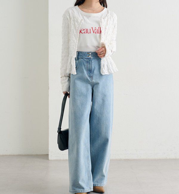  「シャーリングペプラム TOPS」|シャツ・ブラウス|