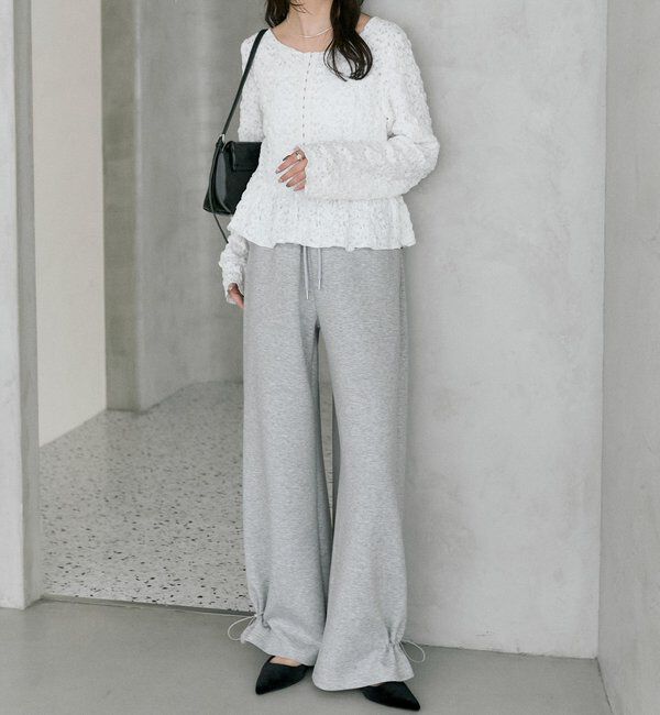  「シャーリングペプラム TOPS」|シャツ・ブラウス|