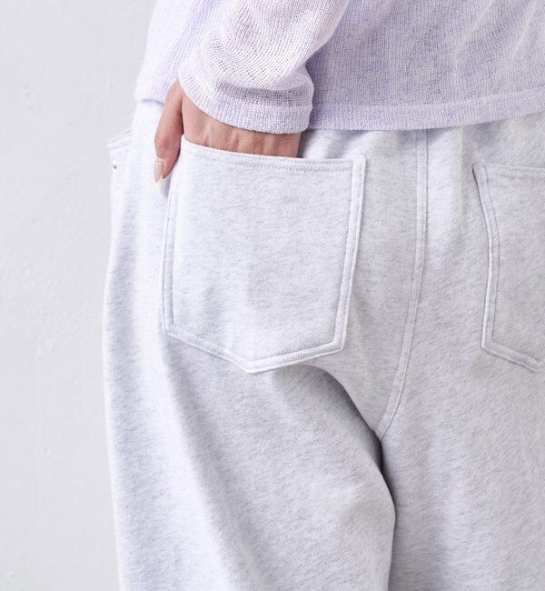  「スタッズ裏毛デザインパンツ / 【新色グレー追加】」|チノ|