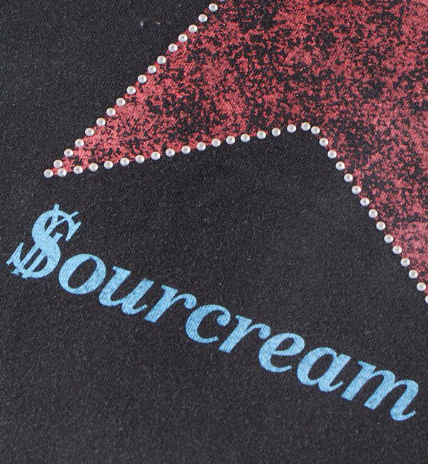  「【UNISEX】SourcreamラインストーンスターグラフィックTEE」|Tシャツ・カットソー|